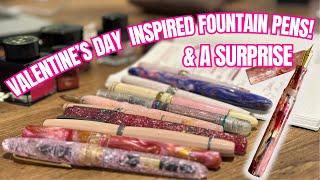 A Surprise Fountain Pen & other February inspired Pens & Ink! Sailor, Scribo, Leonardo & More!