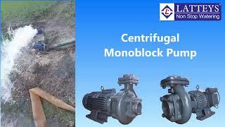LATTEYS CENTRIFUGAL MONOBLOCK PUMP (PERFORMANCE)