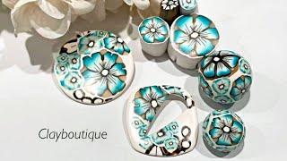 Polymer Clay Japanese Inspired Ceramic and changing up a cane!