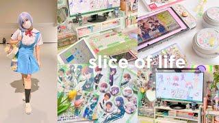  slice of life vlog: may diaries, coscarni, nendoroids, productivty & 13 sentinels