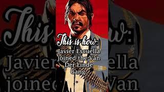 How Javier Escuella joined the Van Der Linde Gang! #shorts #RDR #RDR2