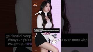 Fans reaction to IVE Wonyoung Chubby Weight Gain