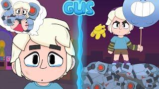 GUS ORIGIN STORY - BRAWL STARS ANIMATION