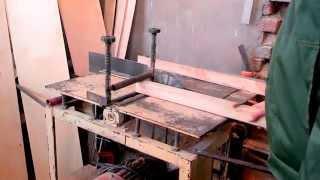 Фуганок прижим самодельный часть 1 / Clamps on the jointer, homemade part 1 / Фуганок супер