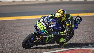 Front Action On BIC 2024 By Yamaha VR46