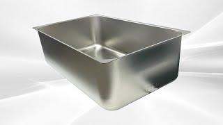 Commercial Full Size Stainless Steel 6" Deep Steam Table Water Spillage Pan Buffe A11160