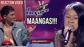 Niña Adriente ANGST on Banal na Aso, Santong Kabayo - The Voice Kids Philippines Blind Audition 2024