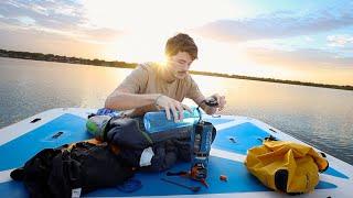 MIDDLE OF THE LAKE overnight camping