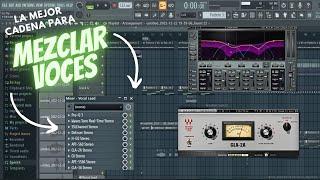 COMO MEZCLAR VOCES (Cadena de Plugins)  FL STUDIO 20