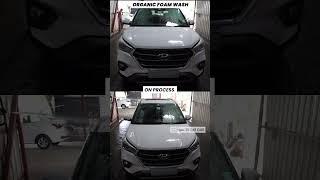 hyundai creta organic foam wash | 5K cae Care #5kcarcare #hyndai #creta  #cardetailing