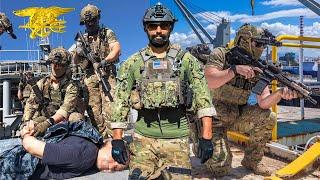 U.S. Navy SEALS Try Airsoft & DESTROY Everyone With Realistic GBB 249 Teamwork