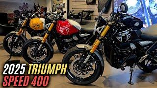 2025 Triumph Speed 400 Colors | Walkaround