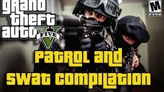 GTA 5 Police Mod LSPDFR SWAT Sniping Compilation on Noose Swat Team with Patrol