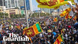 Sri Lanka: thousands protest calling for resignation of president Gotabaya Rajapaksa