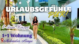 ÄNDERUNG! URLAUBSFEELING | HOTELKONZEPT | SCHICKE 2 ZIMMER WOHNUNG IN MAHMUTLAR/#ALANYA #immobilien