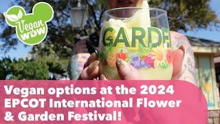 Vegan options at the 2024 EPCOT International Flower and Garden Festival