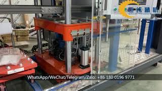 HW-7185 Full Automatic 3 Stations Thermoforming Machine