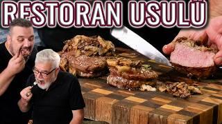 RESTORANLARDA "EN PAHALI"  SATILAN ETİ,  EVDE  KOLAYCA YAPIN! (Özel Zamanlara Uygun Özel Steak)