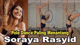 Bikin Tegang...Pols Dance Soraya Rasyid Saat Kepala Dibawah