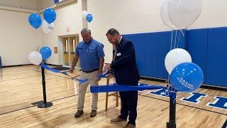 Elkin Gym Ribbon Cutting