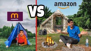 Amazon vs meesho jungle survival challenge