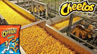 COMO se HACEN los CHEETOS de queso en las FÁBRICAS