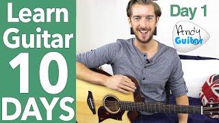 Guitar Lesson 1 - Absolute Beginner? Start Here! [Free 10 Day Starter Course]