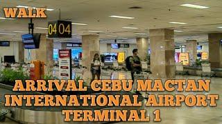 Arrival  Cebu Mactan International Airport Terminal 1