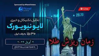تحلیل تکنیکال فارکس | تحلیل طلا | در روز اعلام خبر بیکاری هفتگی #لایوترید
