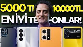 5000 TL ile 10.000 TL Arası Alınabilecek En İyi Akıllı Telefonlar! (Eylül 2022)