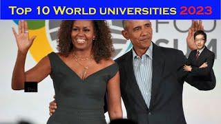 Top 10 Universities in the World with Famous Graduates and Alumni, World University Rankings 2023