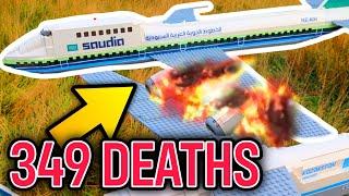 Deadly Mid-Air Collisions Recreated in Lego (Lego Plane Crashes)