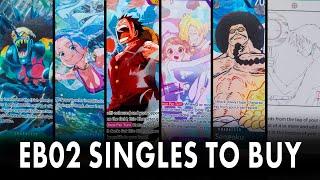 EB02 Cards You Need To Make Sure You Buy || One Piece Trading Card Game EB02 Buy List