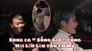 Song ca " SÓNG GIÓ " Vũ Quốc Hải ( Lếu Lều ) cùng Mạnh MIB tán em gái xinh trên BMW