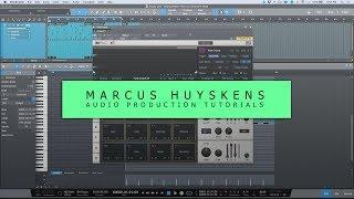 Combining Instrument Parts With Pattern Parts In PreSonus Studio One