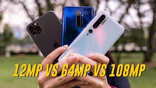 iPhone 11 Pro Max vs Realme X2 Pro vs Xiaomi Mi Note 10 | Camera Comparison