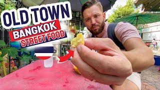 Ultimate Old Town Bangkok THAI STREET FOOD TOUR  BEST CRAB EVER And One Of A Kind Noodles
