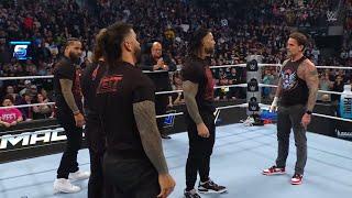 CM Punk help Roman Reigns agains Bronson Reed,Solo Sikoa & Bloodline WWESmackdow Paul Heyman is Back