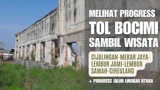 See the progress of the BOCIMI 3 toll road and the North Ring route, while traveling to Situ Gunung