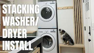 How to Install Stackable LG Washer & Dryer Kit