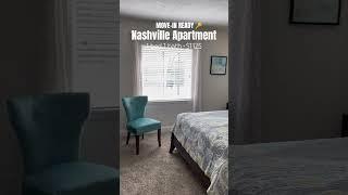 Nashville Apartment Tour • Beautiful unit • 1 bed 1 bath #apartmenttour #movingtonashville