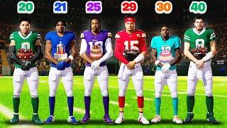 1 Amazing NFL Player from EVERY Age!