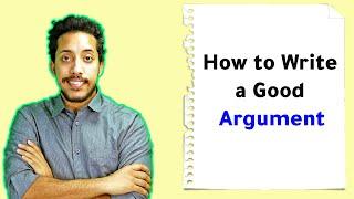 how to write an argumentative essay مترجم بالعربى