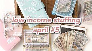 cash envelope stuffing | april #5 | low/variable income budget | sinking funds