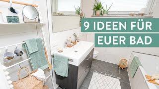 Badezimmer Ideen | Kleines Bad gestalten (Tipps & Tricks)