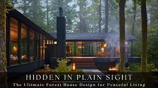 Hidden in Plain Sight - The Ultimate Forest House Design for Peaceful Living