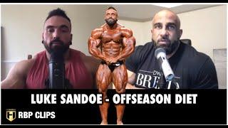 RBP CLIPS: LUKE SANDOW - OFFSEASON DIET | Fouad Abiad & Luke Sandoe