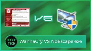 WannaCry VS NoEscape.exe | The Malware Battle