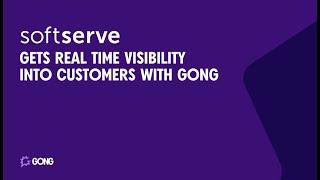SoftServe gets real time visibility into customers with Gong