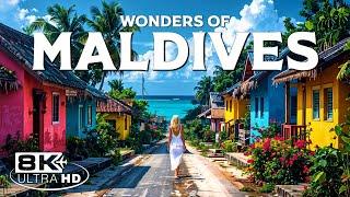Wonders of Maldives | Pristine Beaches, Crystal Waters, and Tropical Paradise | Travel 8K UHD Video